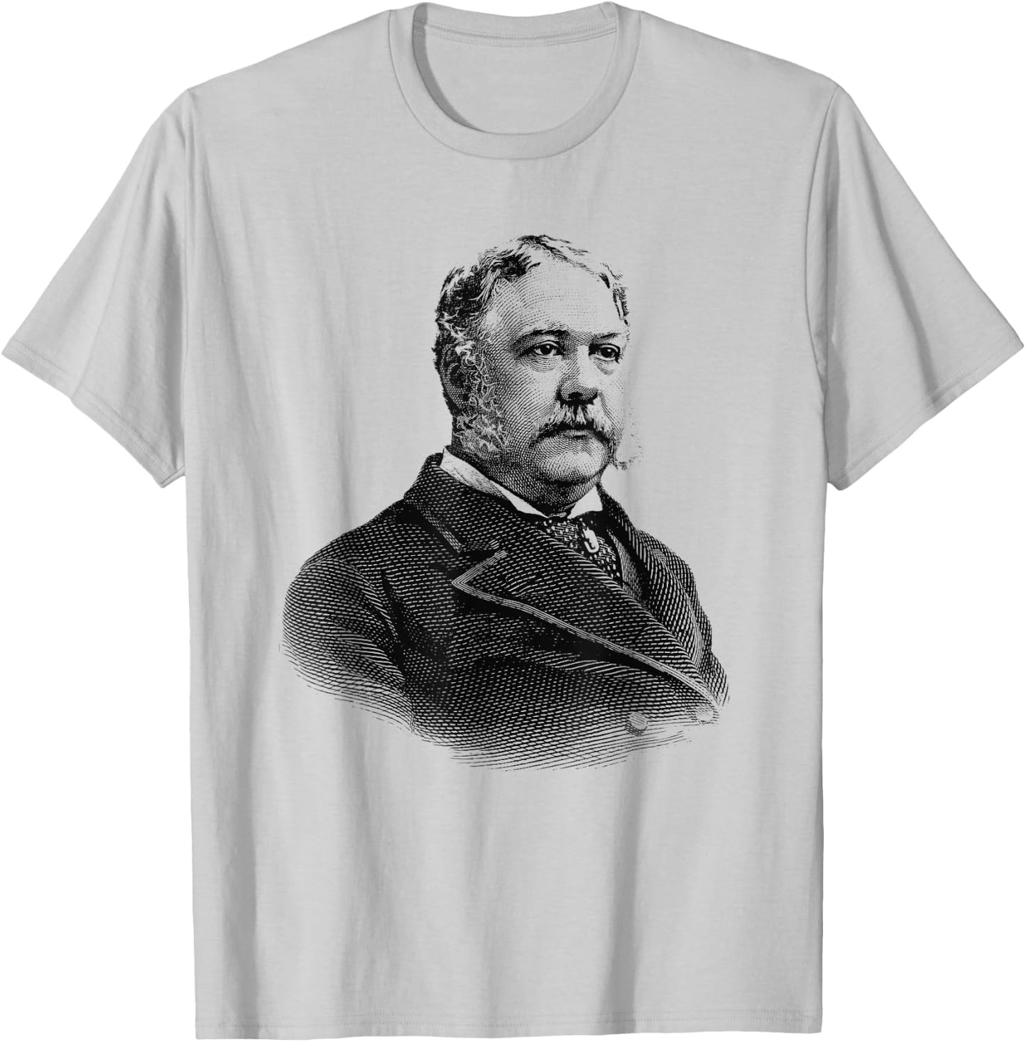 President Chester A. Arthur T-Shirt - T-Shirt | Ash