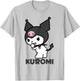 Sanrio Kuromi Backside Logo Shirt T-Shirt - T-Shirt | Ash