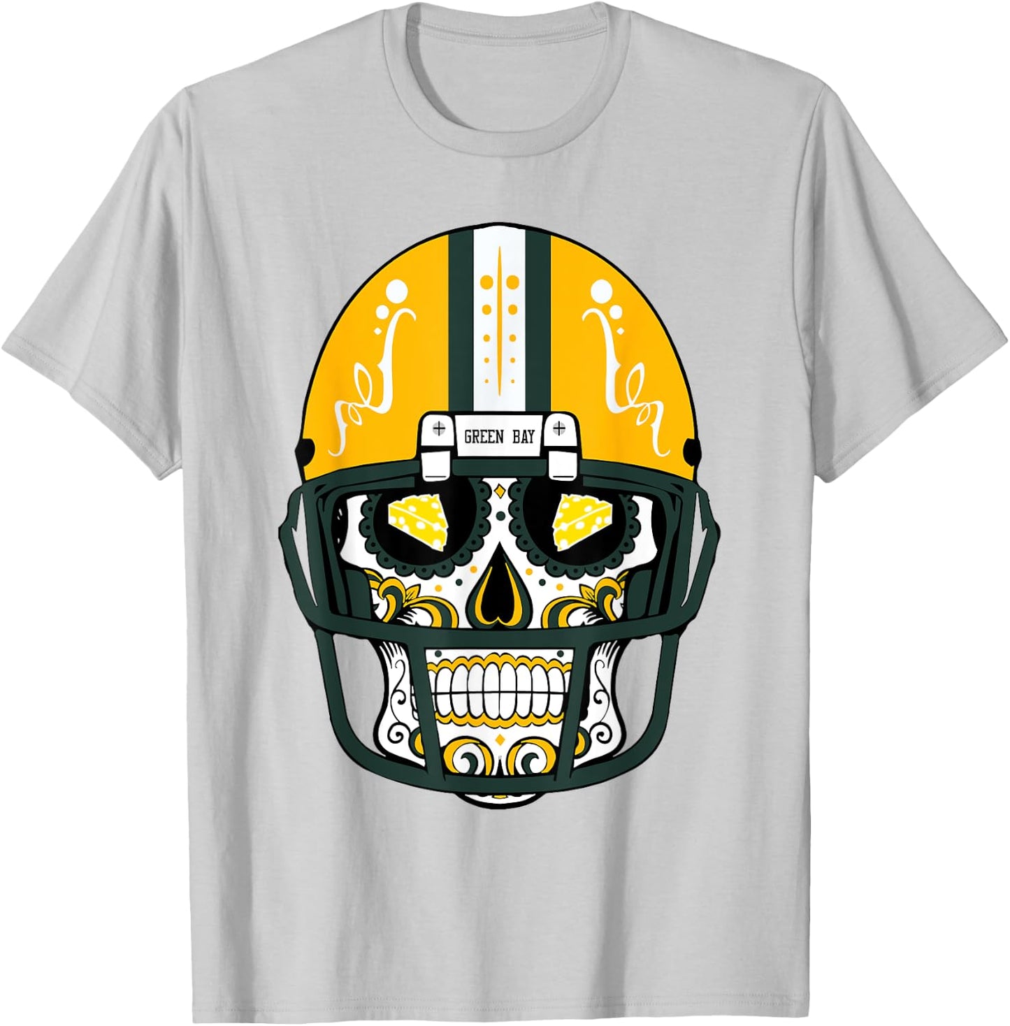 Dia de Muertos Day Of Dead Sugar Skull Halloween T Shirt T-Shirt - T-Shirt | Ash