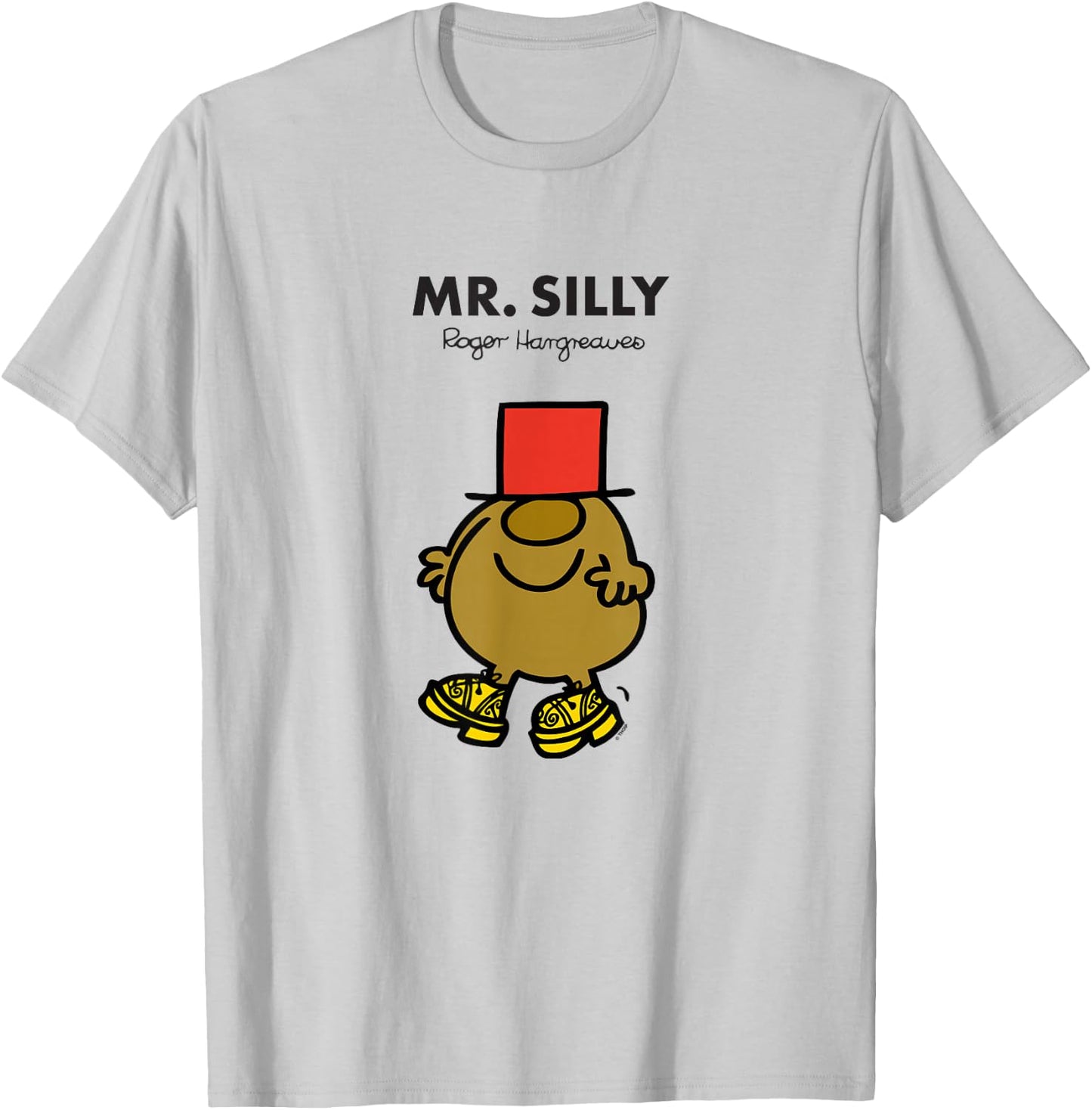 Mr. Men Mr. Silly T-Shirt - T-Shirt | Ash
