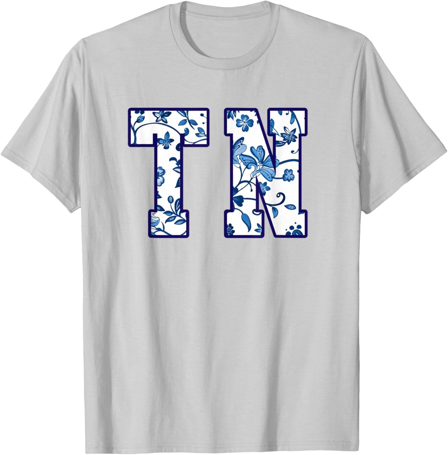 Women's Girls Tennessee Vintage Wildflowers Graphic Print T-Shirt - T-Shirt | Ash