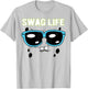 Spongebob SquarePants Swag Life Sunglasses T-Shirt - T-Shirt | Ash