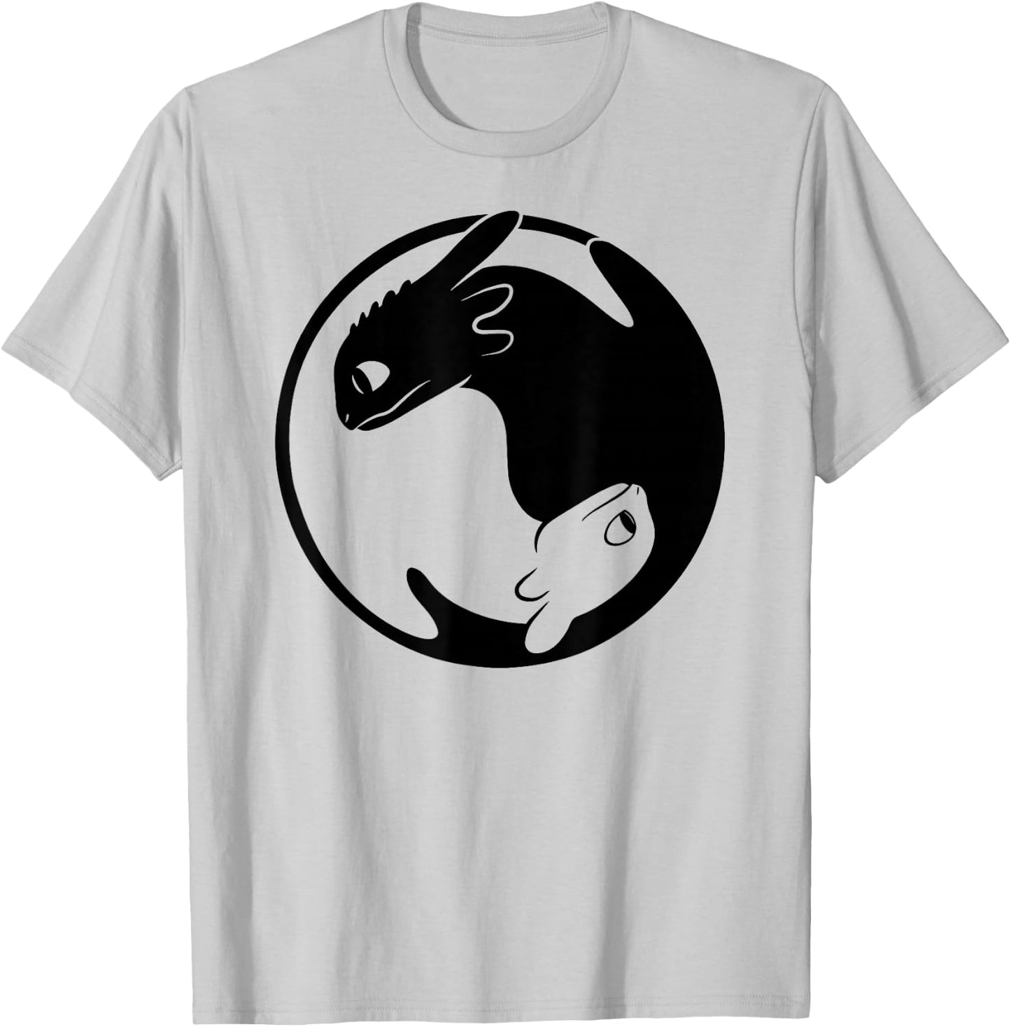 How to Train Your Dragon 3 Dragon Yin Yang T-Shirt - T-Shirt | Ash