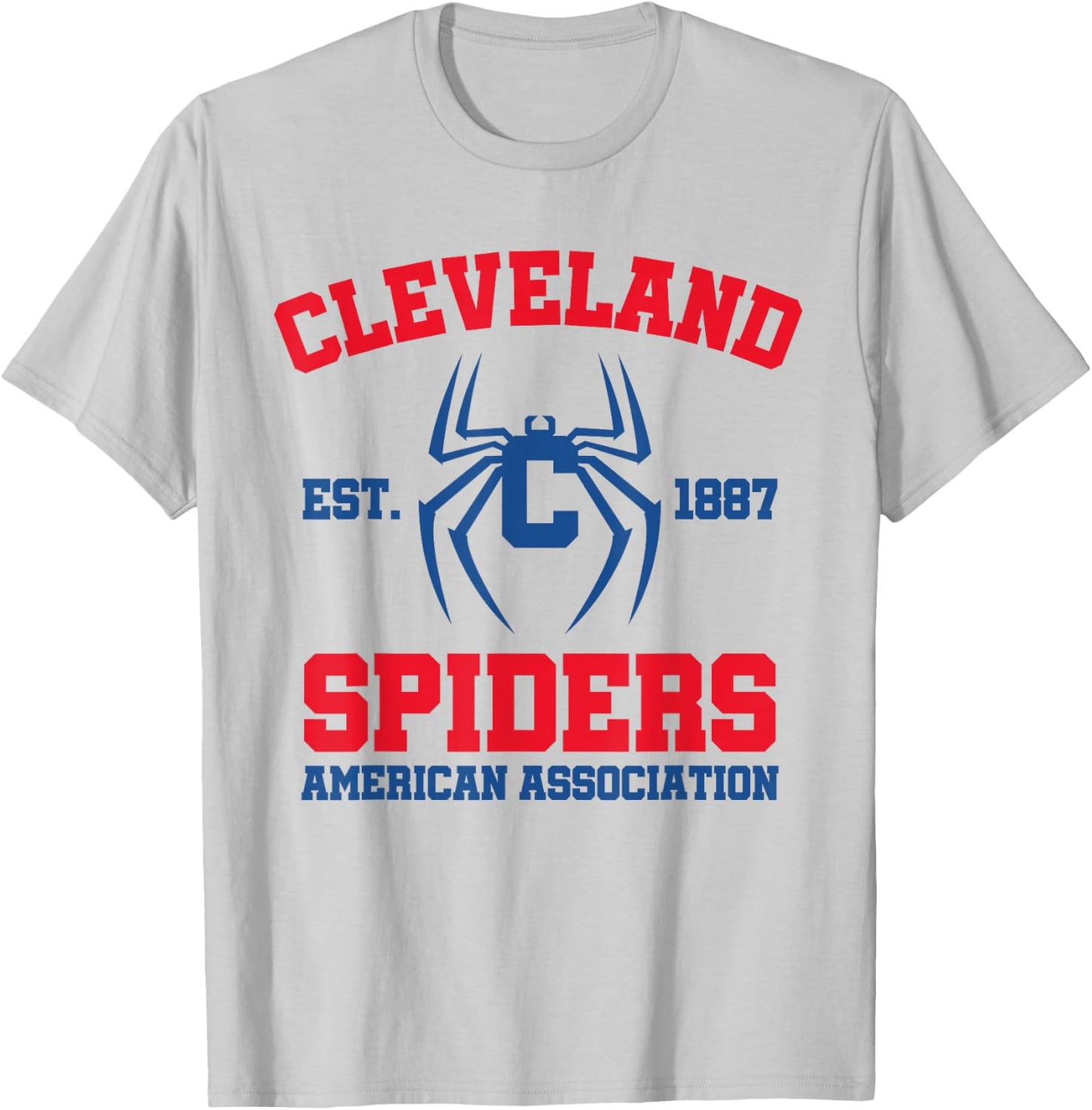 Cleveland Spiders Baseball Fan T-Shirt - T-Shirt | Ash