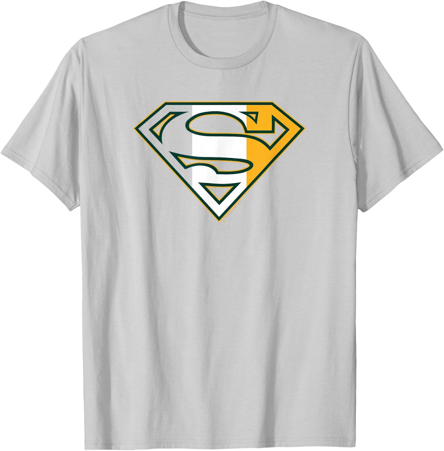 Superman Irish Shield T-Shirt - T-Shirt | Ash