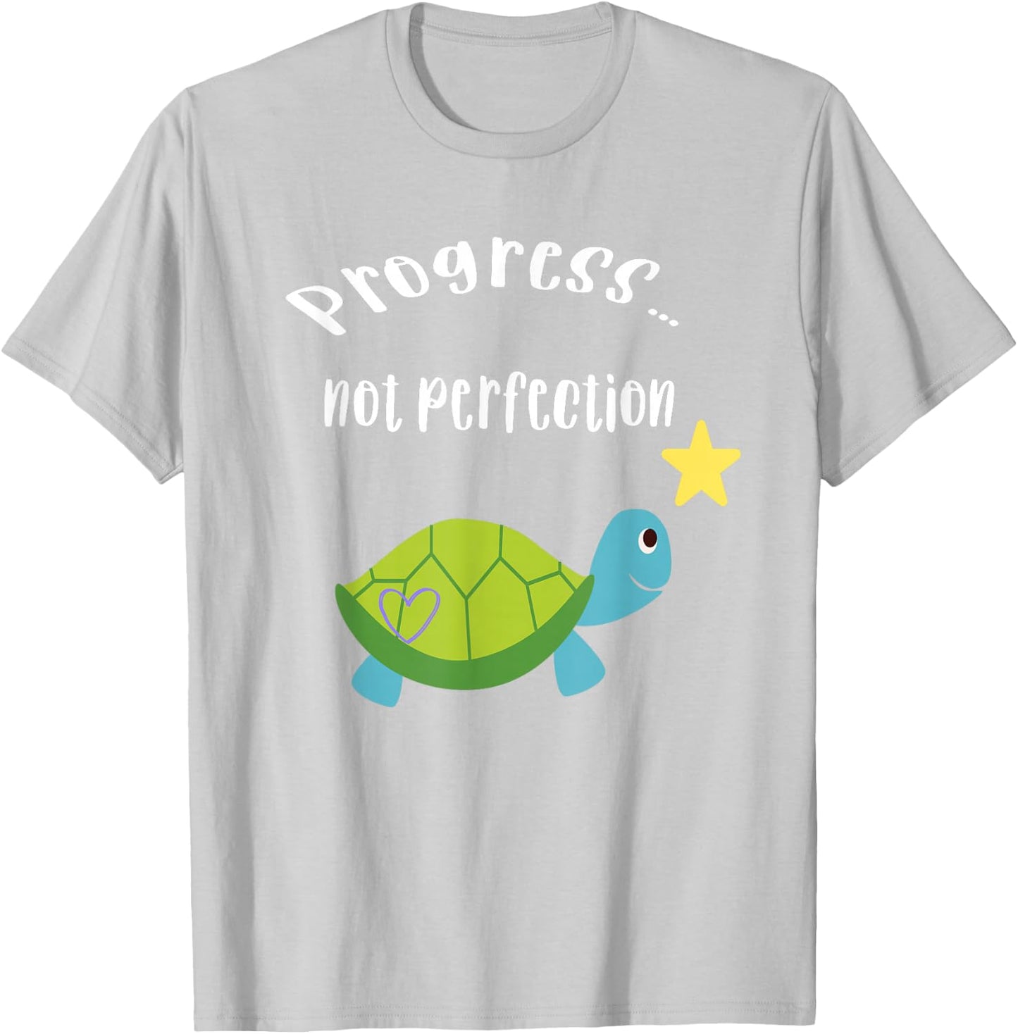 Progress Not Perfection AA NA Anonymous Shirt Men Women Gift T-Shirt - T-Shirt | Ash