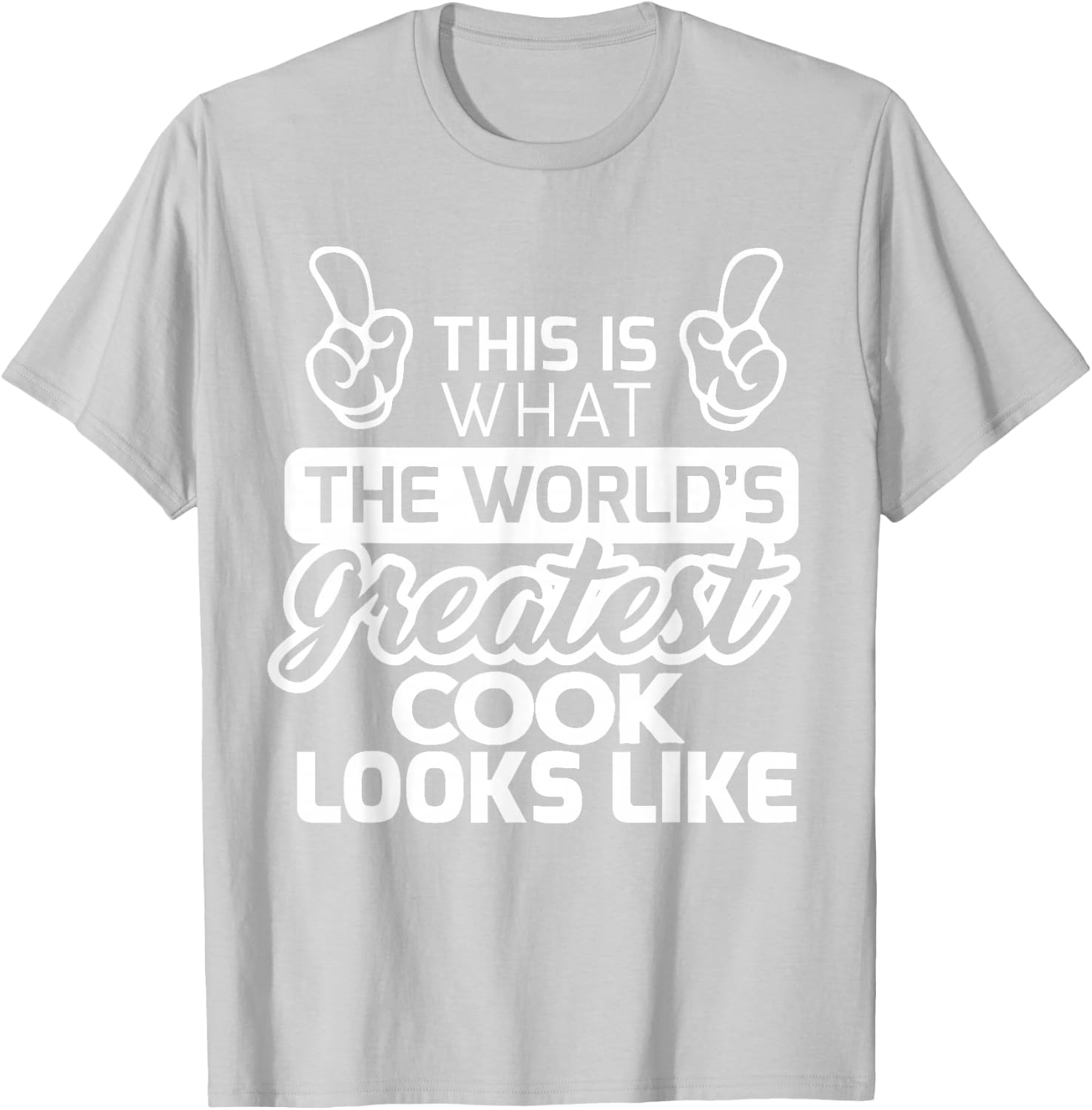 World's Greatest Cook Best Cook Ever T-Shirt - T-Shirt | Ash