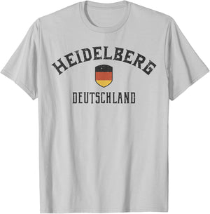 Heidelberg Germany T Shirt - Heidelberg Deutschland T-Shirt - T-Shirt | Ash