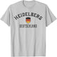 Heidelberg Germany T Shirt - Heidelberg Deutschland T-Shirt - T-Shirt | Ash
