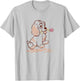 Disney Lady and The Tramp Lady Puppy Sketch T-Shirt - T-Shirt | Ash