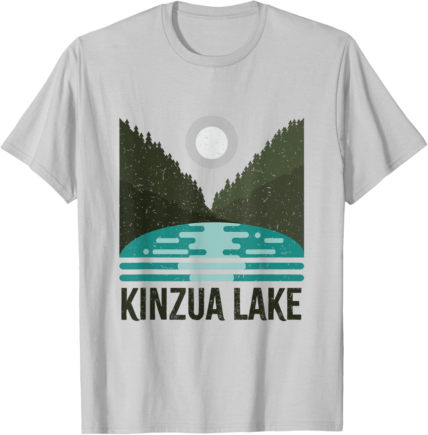 Pennsylvania | Kinzua Lake PA Shirt T-Shirt - T-Shirt | Ash