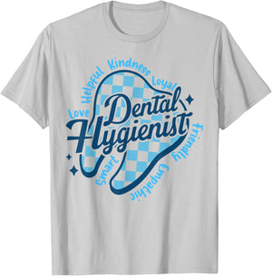 Dental Hygienist Tooth RDH Assistant Dentist Trendy Squad T-Shirt - T-Shirt | Ash