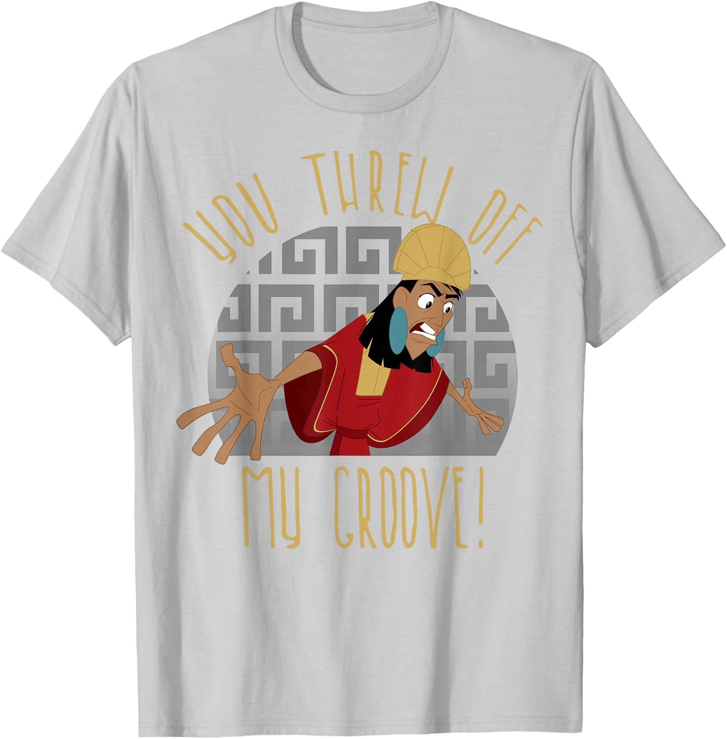 Disney Emperor's New Groove You Threw Off My Groove T-Shirt - T-Shirt | Ash