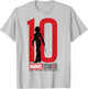 Marvel Studios 10 Years Black Widow Graphic T-Shirt - T-Shirt | Ash