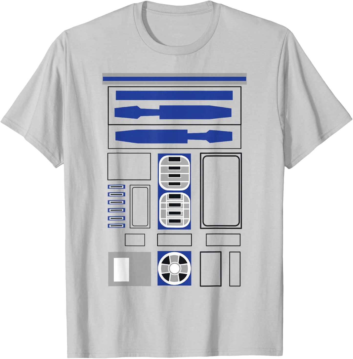 Star Wars R2-D2 Costume Halloween T-Shirt - T-Shirt | Ash