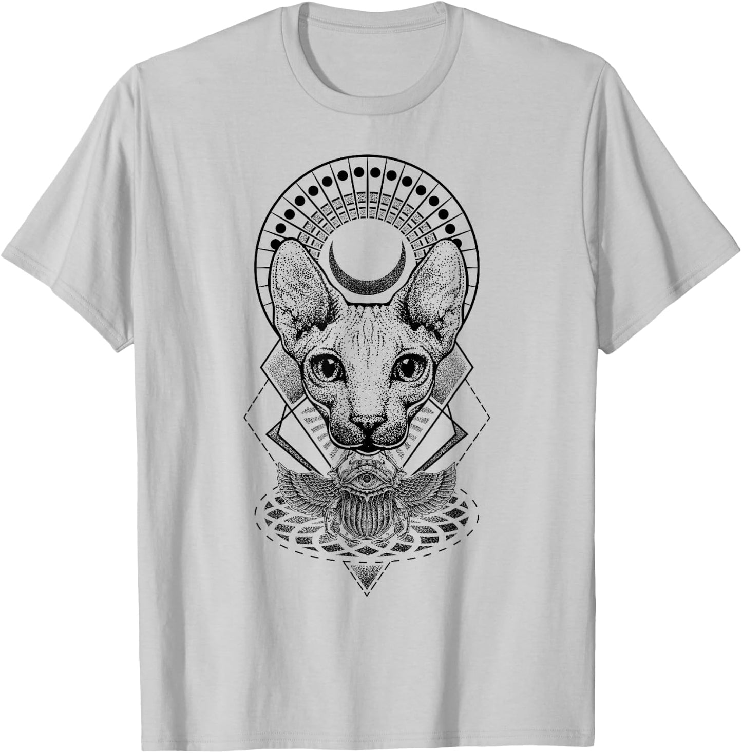 Does Egyptian Cat Goddess Mythology Gifts T-Shirt - T-Shirt | Ash
