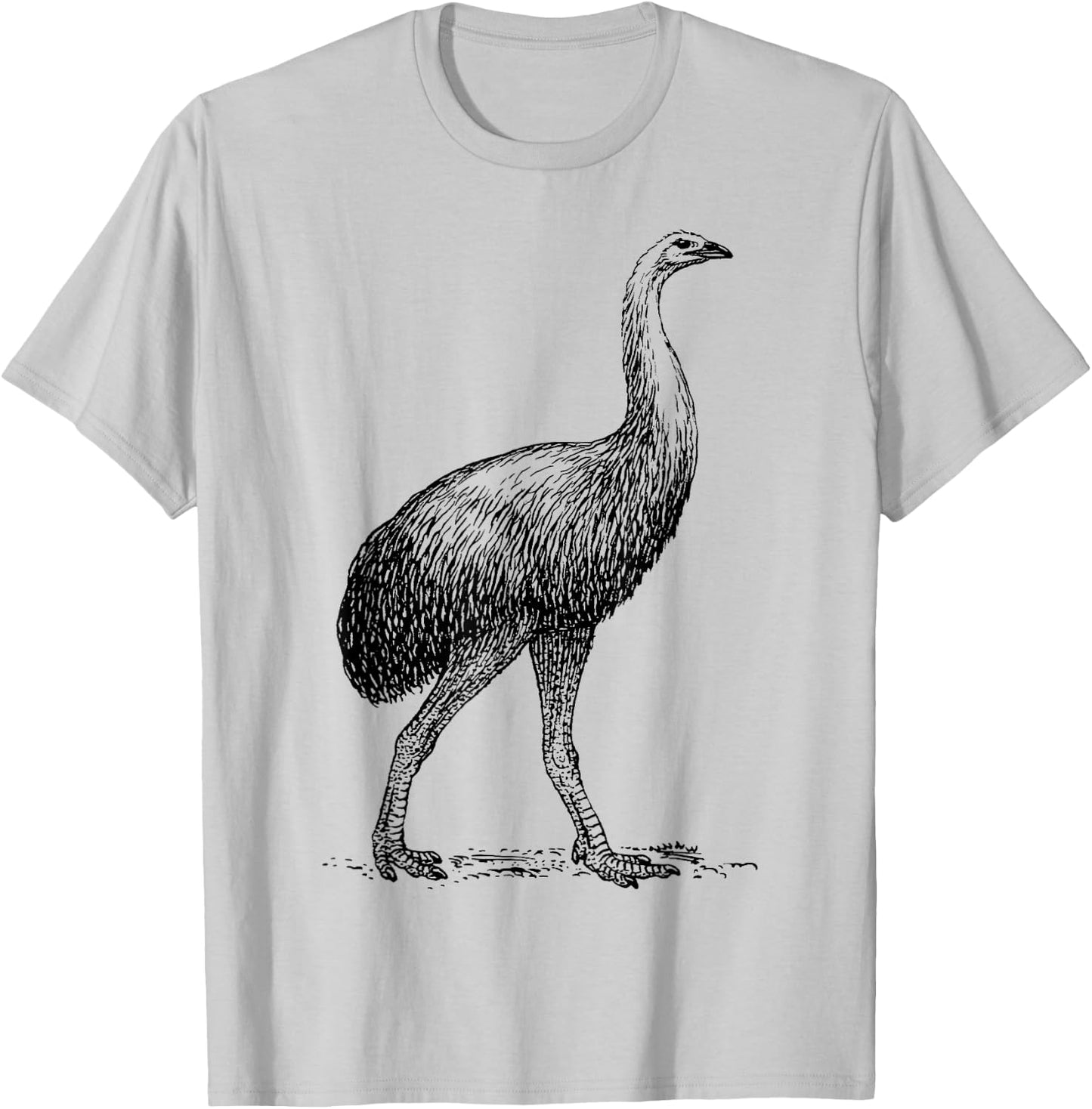 Vintage Moa T-Shirt - T-Shirt | Ash