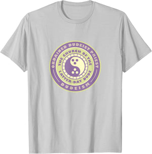 Ordained Dudeist Priest Emblem Shirt T-Shirt - T-Shirt | Ash