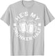 He's My Drunker Half Shirt Matching St Patricks Day T-Shirt - T-Shirt | Ash