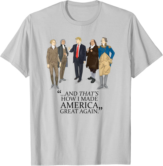 Donald Trump 2020 Election for President Keep America Great T-Shirt - T-Shirt | Ash
