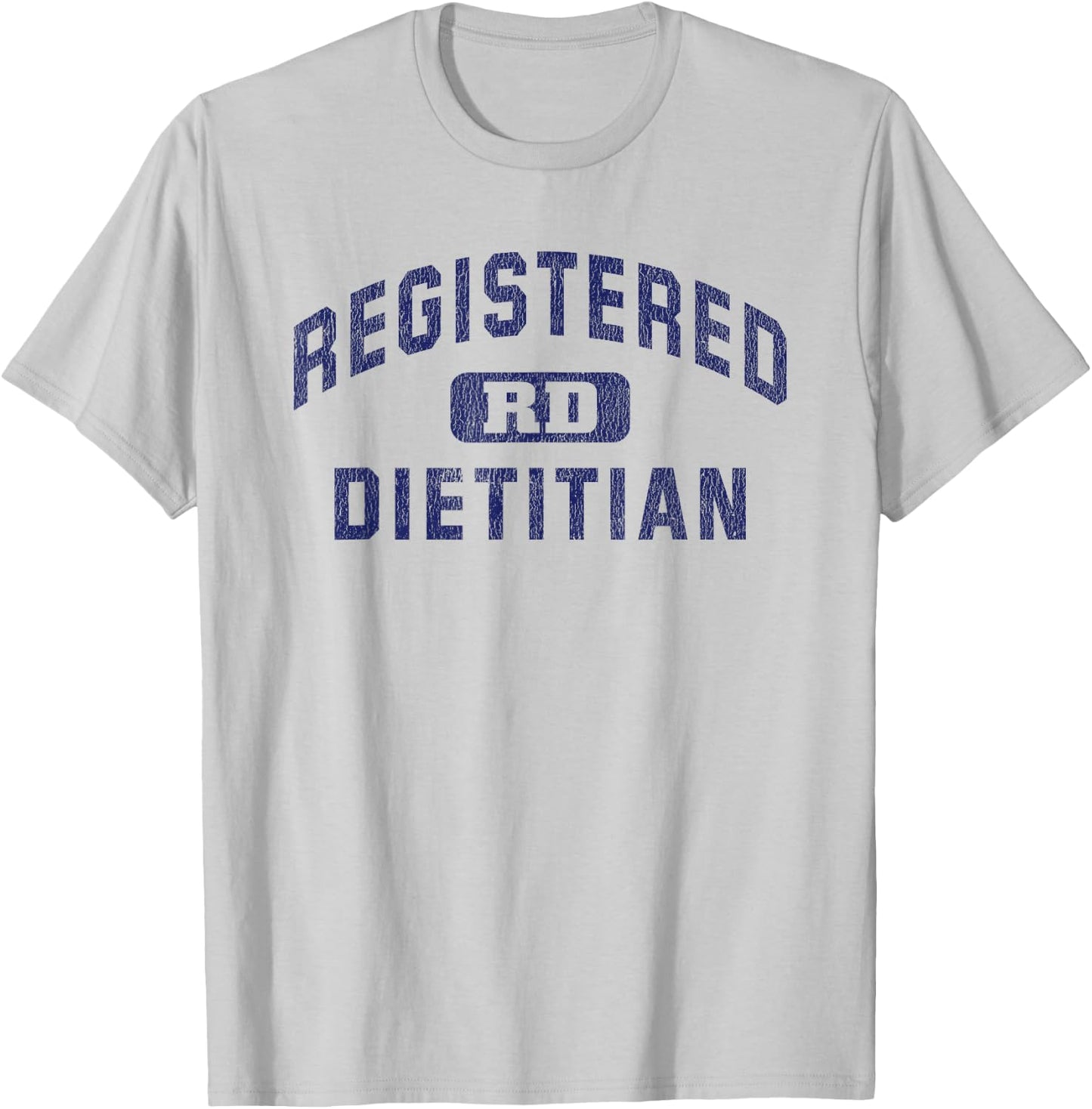 Registered Dietitian Vintage Nutritionist Gift T-Shirt - T-Shirt | Ash
