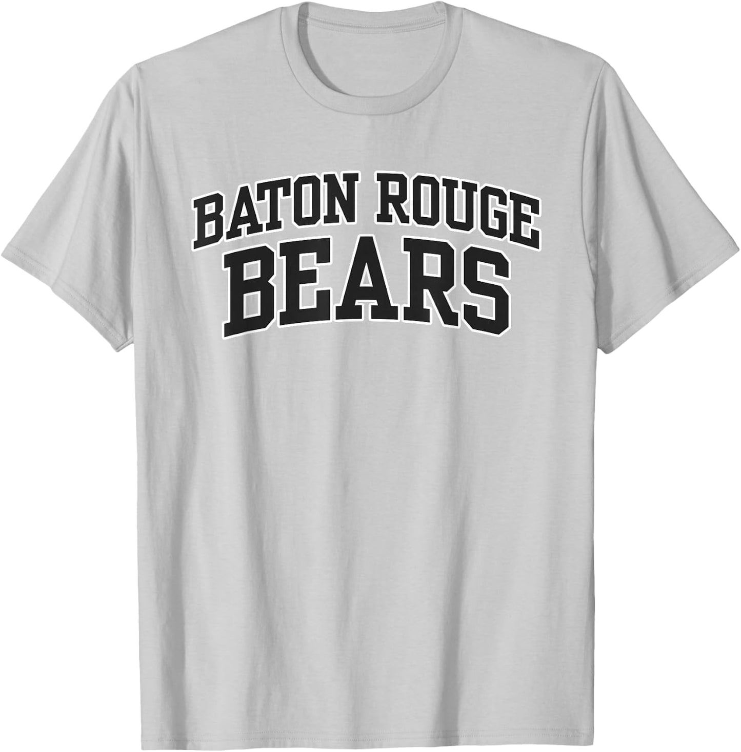 Baton Rouge Community College Bears Apparel Sports Fan T-Shirt - T-Shirt | Ash