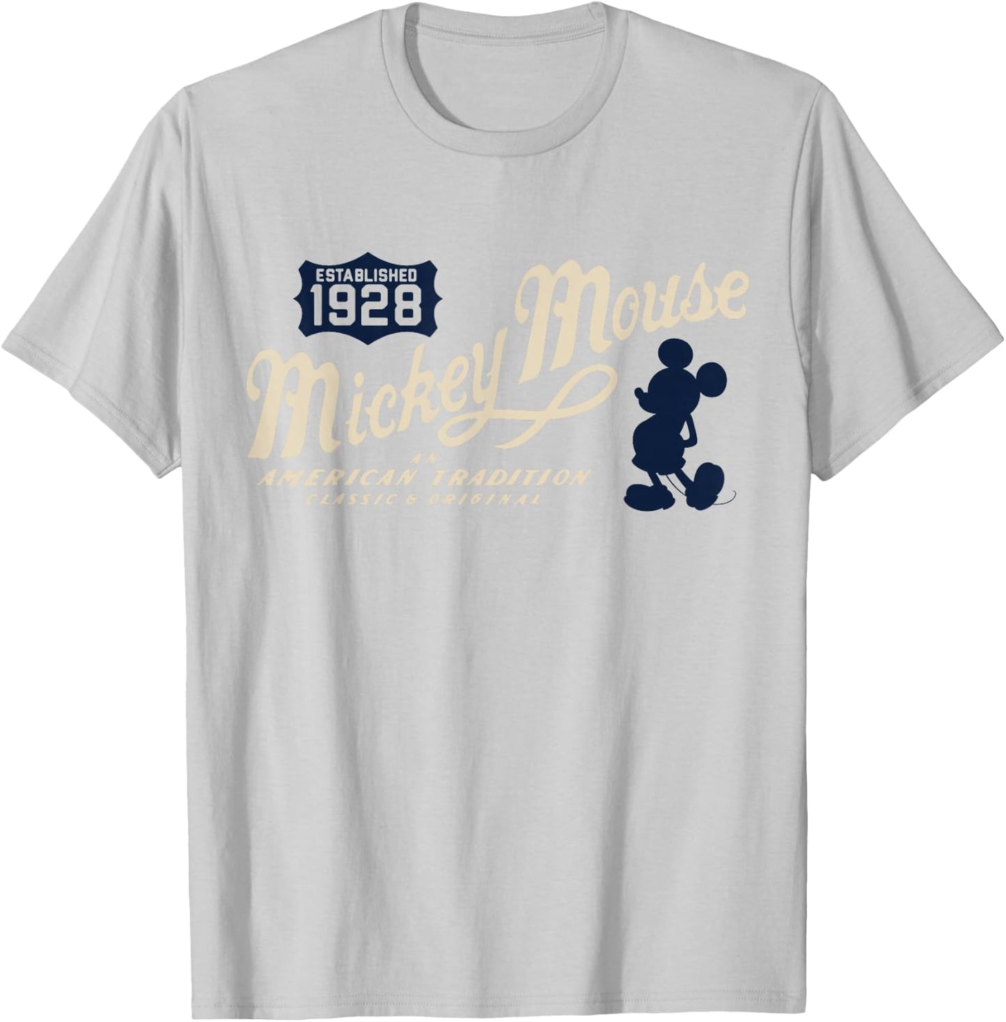 Disney - Mickey Mouse Classic T-Shirt - T-Shirt | Ash