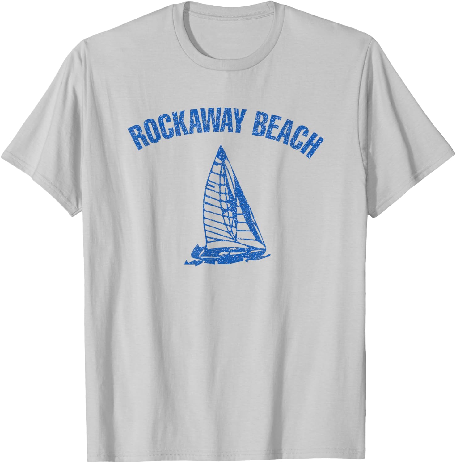 Rockaway Beach as Worn by Johnny 1977 Rock Punk New York NYC T-Shirt - T-Shirt | Ash