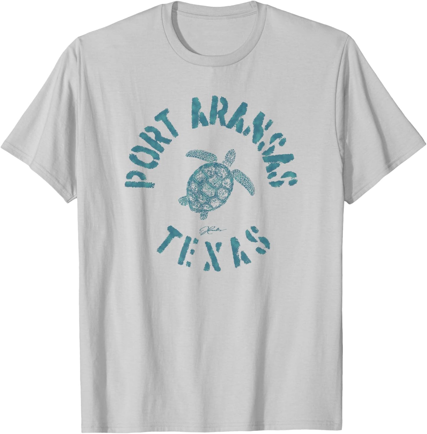 JCombs: Port Aransas, TX, Sea Turtle T-Shirt - T-Shirt | Ash