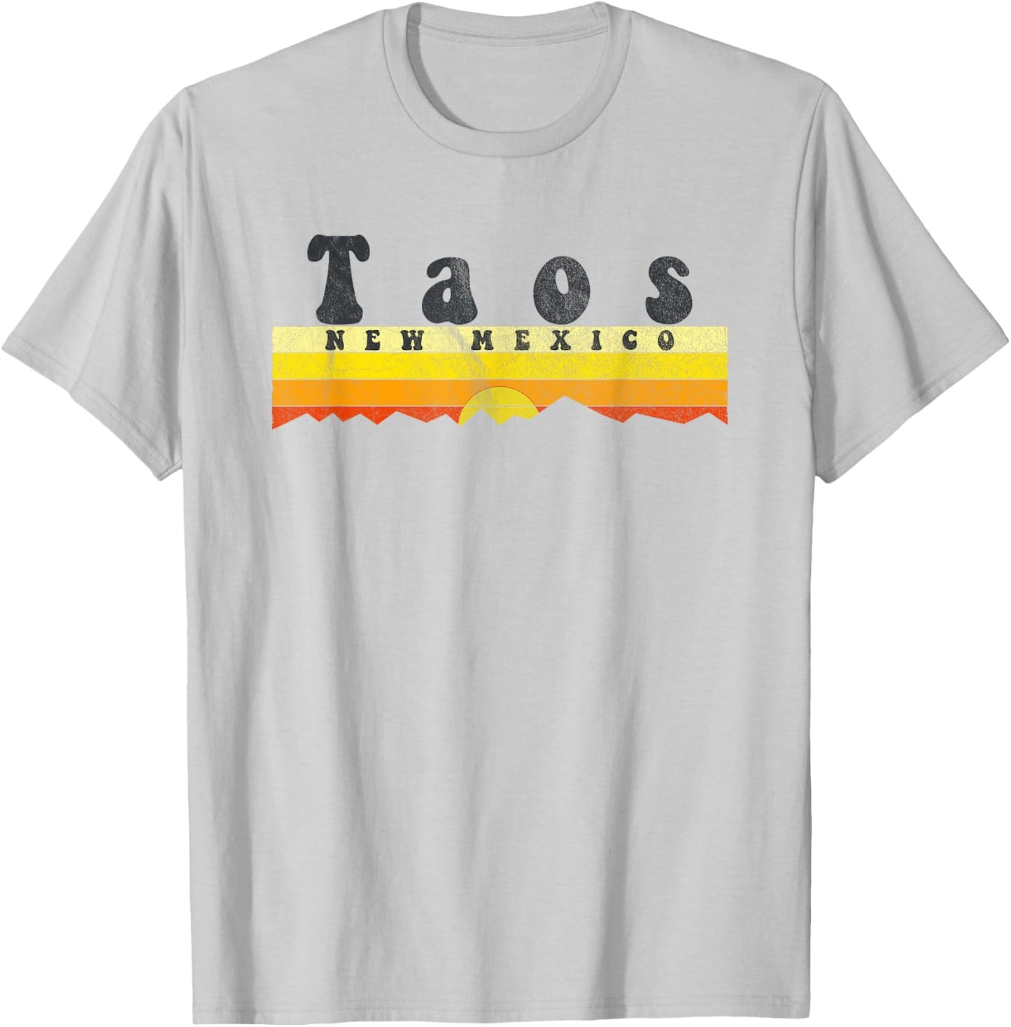 Retro Vintage Taos New Mexico T-Shirt - T-Shirt | Ash