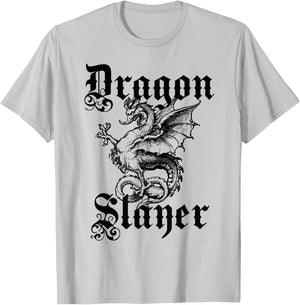 Dragon Slayer Medieval and Renaissance T Shirt T-Shirt - T-Shirt | Ash