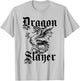 Dragon Slayer Medieval and Renaissance T Shirt T-Shirt - T-Shirt | Ash