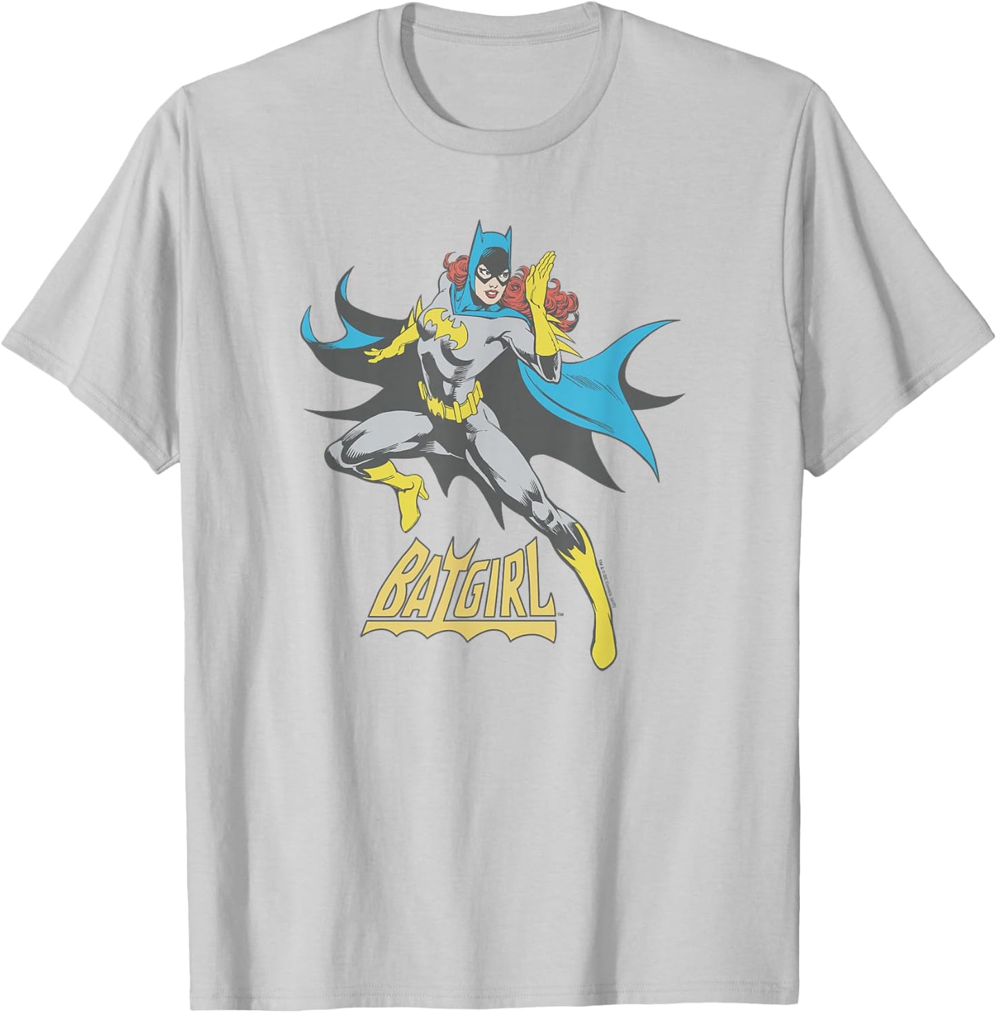 DC Comics Batgirl See Ya - Women's, , Blue, Small, Short Sleeve, Classic Fit, Cotton 100% T-Shirt - T-Shirt | Ash
