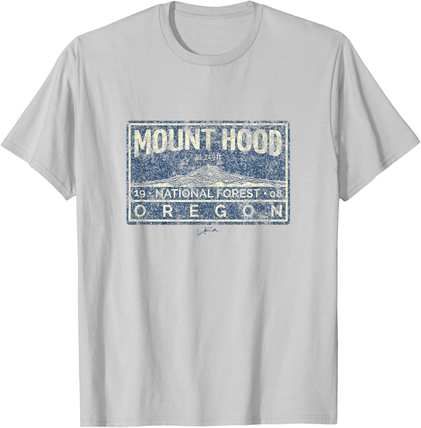 JCombs: Mount Hood National Forest, OR T-Shirt - T-Shirt | Ash