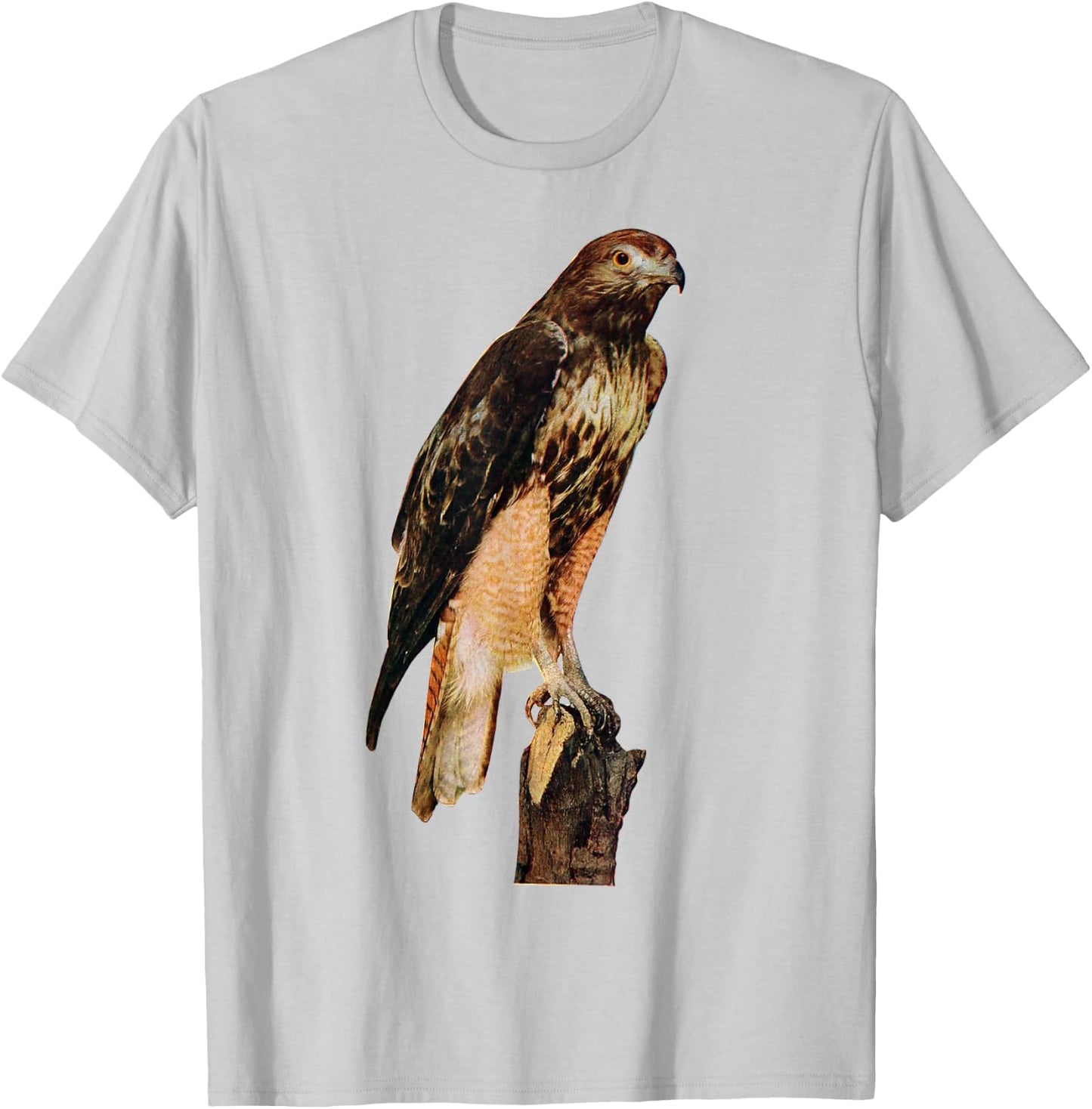 Red Tailed Hawk Best Red-Tailed Hawk Birder Gift T-Shirt - T-Shirt | Ash