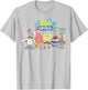 SpongeBob SquarePants Bob Esponja Happy Group Shot T-Shirt - T-Shirt | Ash