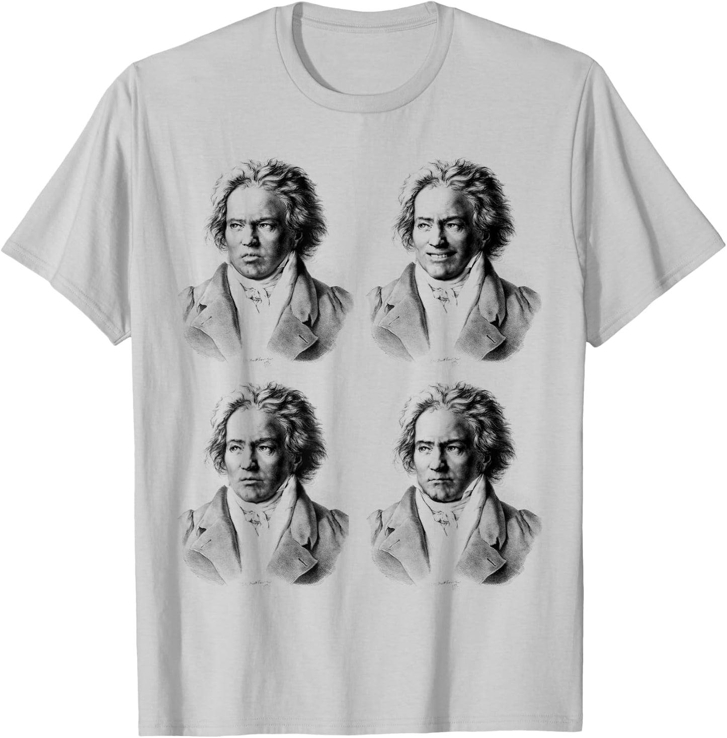 Beethoven Ludwig van Beethoven T-Shirt - T-Shirt | Ash