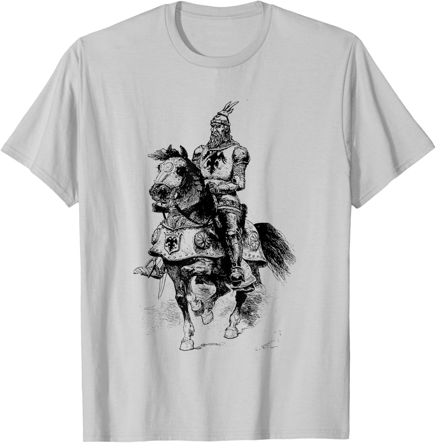 Albanian Eagle Grunge Skanderbeg Vintage Albanian Flag T-Shirt - T-Shirt | Ash
