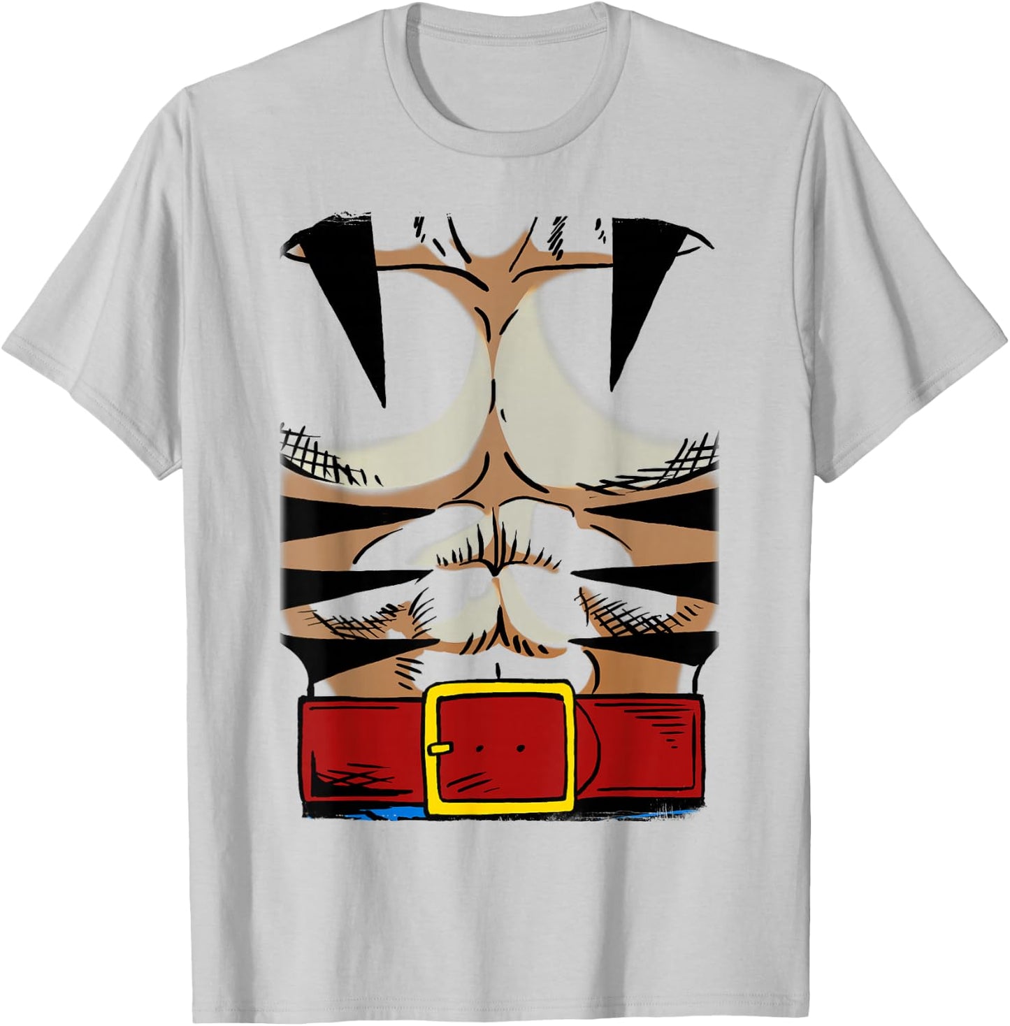 Marvel X-Men Wolverine Classic Retro Costume T-Shirt - T-Shirt | Ash