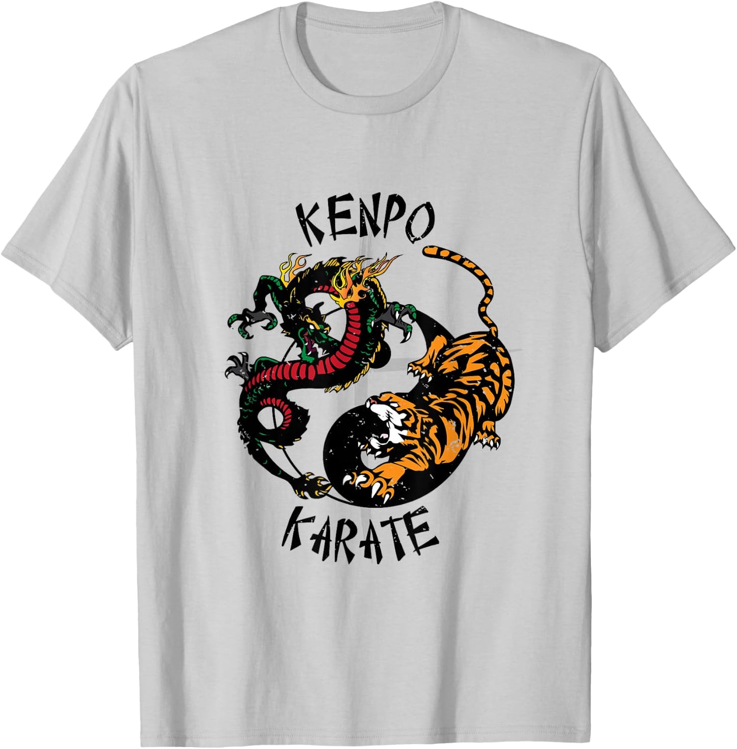 Kenpo Karate Self Defense Martial Arts T-Shirt - T-Shirt | Ash
