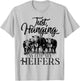 Just Hanging With My Heifers Cool Shirt For Lover T-Shirt - T-Shirt | Ash
