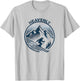 Heavenly California Ski Resort Winter Skiing T-Shirt - T-Shirt | Ash