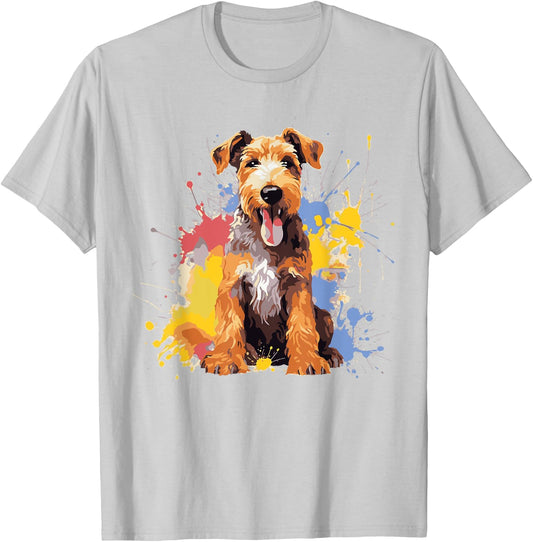 Wire Hair Fox Terrier T-Shirt - T-Shirt | Ash