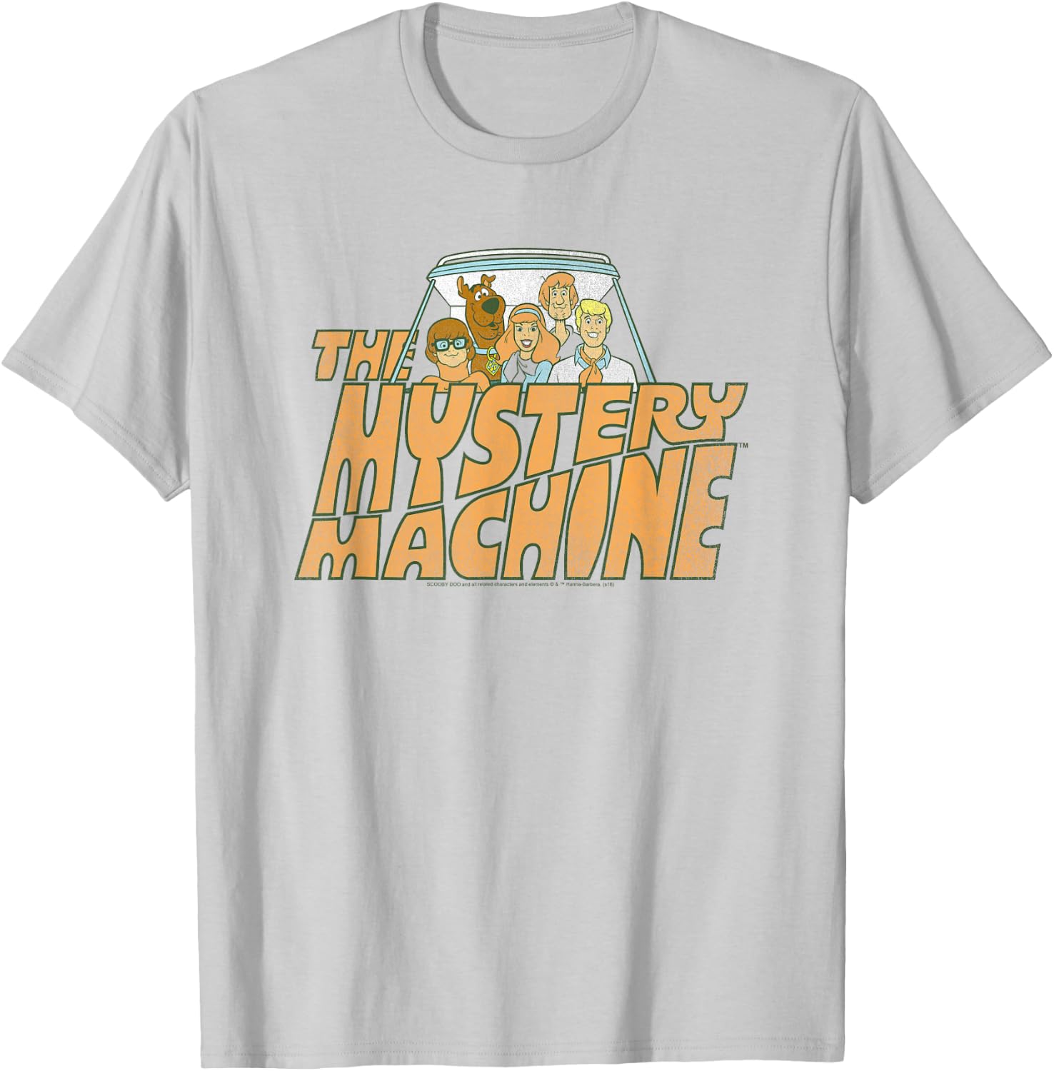 Scooby Doo Mystery Machine T-Shirt - T-Shirt | Ash