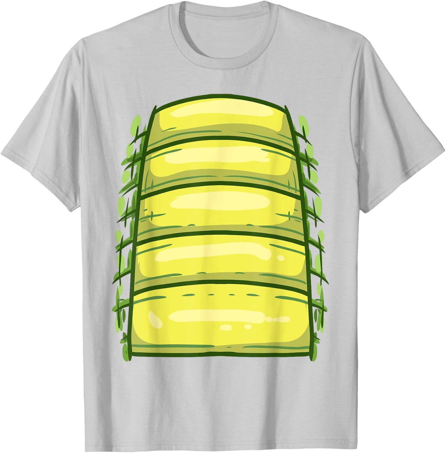 Halloween Shirt Kids FRONT Alligator Belly Crocodile Costume T-Shirt - T-Shirt | Ash