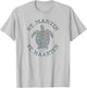 JCombs: St. Martin/St. Maarten Sea Turtle (Distressed) T-Shirt - T-Shirt | Ash