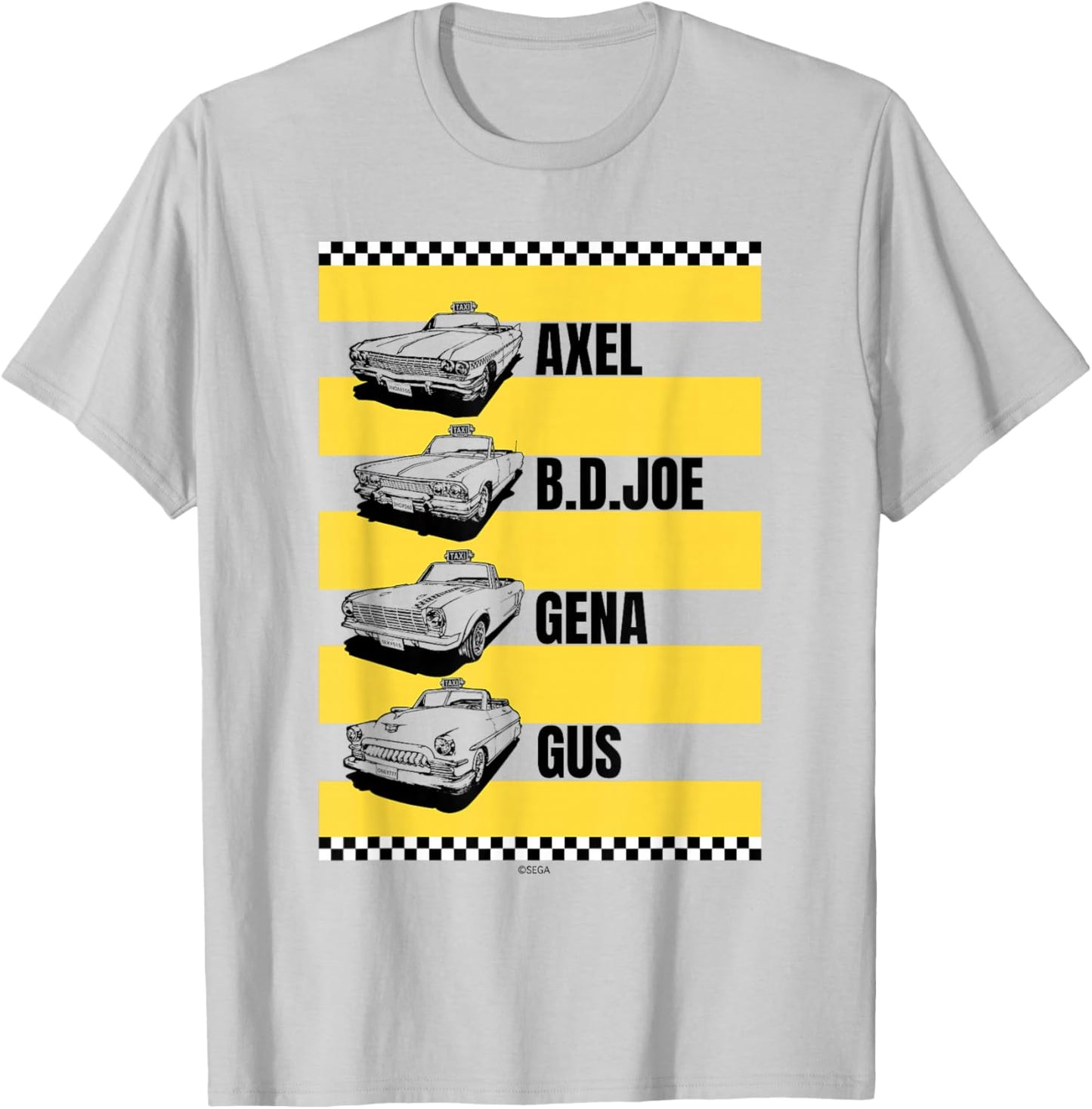 Crazy Taxi Fast Lane Crew T-Shirt - T-Shirt | Ash