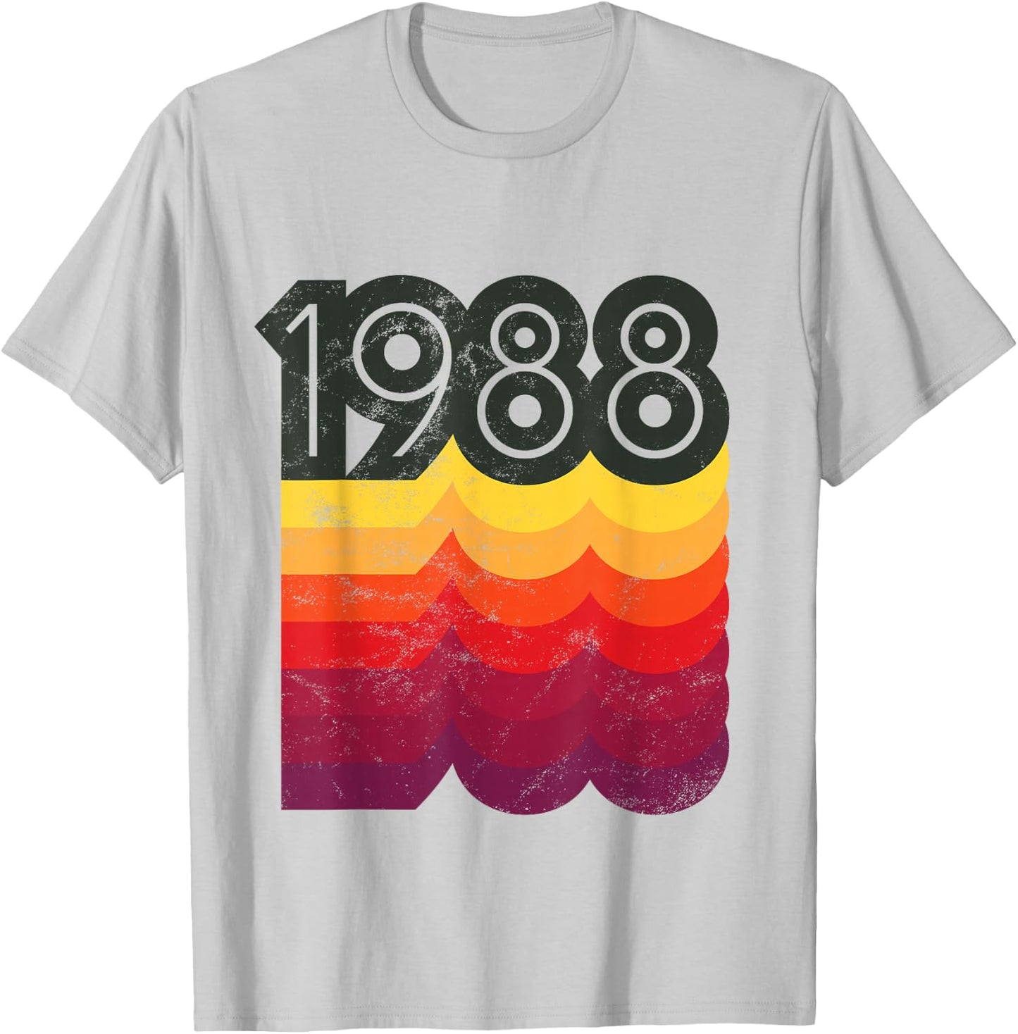 Birthday 80s Style Retro 1988 T-Shirt - T-Shirt | Ash