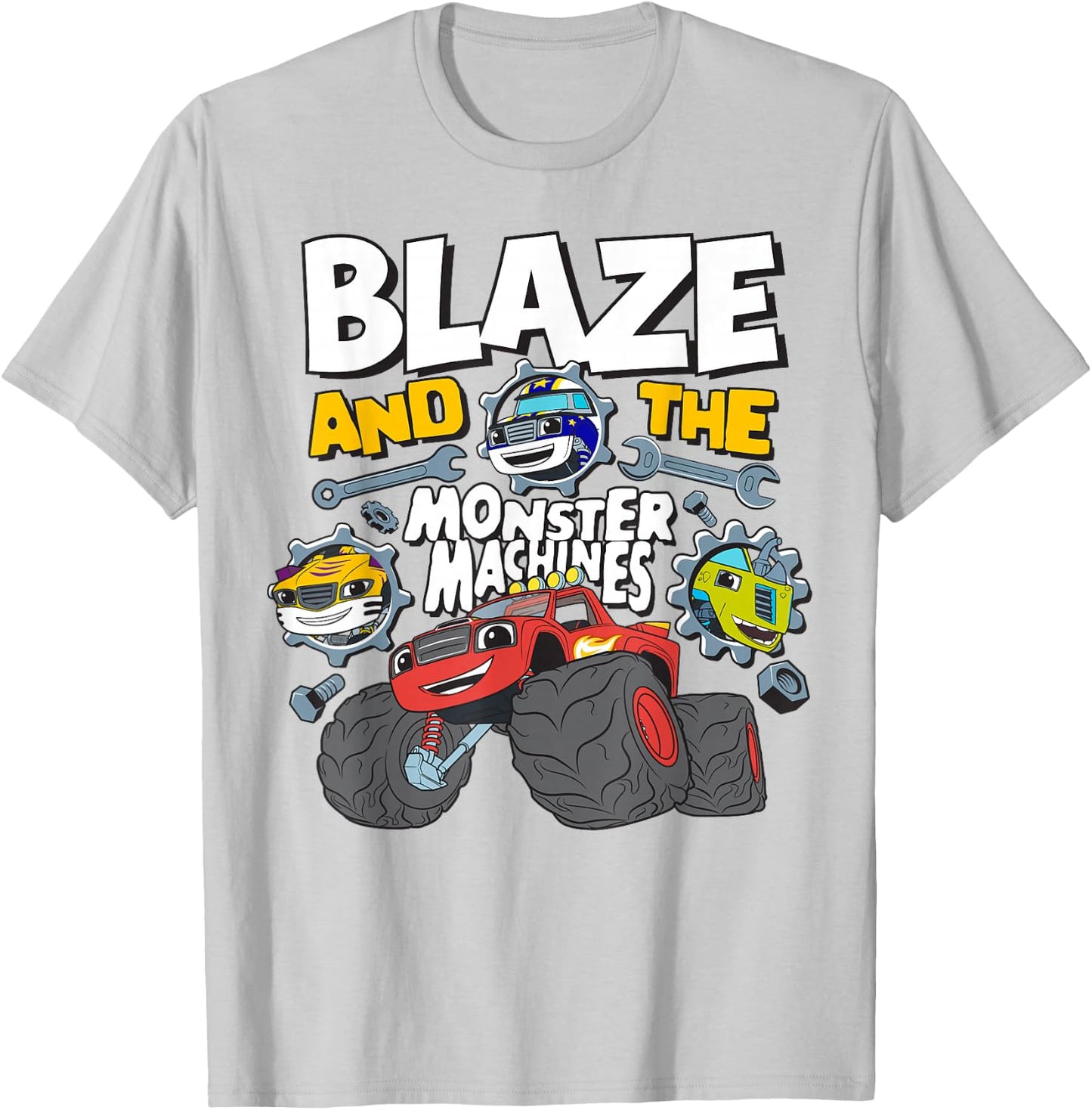 Blaze & The Monster Machines Group T-Shirt - T-Shirt | Ash