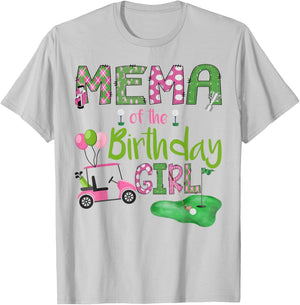 Mema of The Birthday Girl Hole in One Golf Lover T-Shirt - T-Shirt | Ash